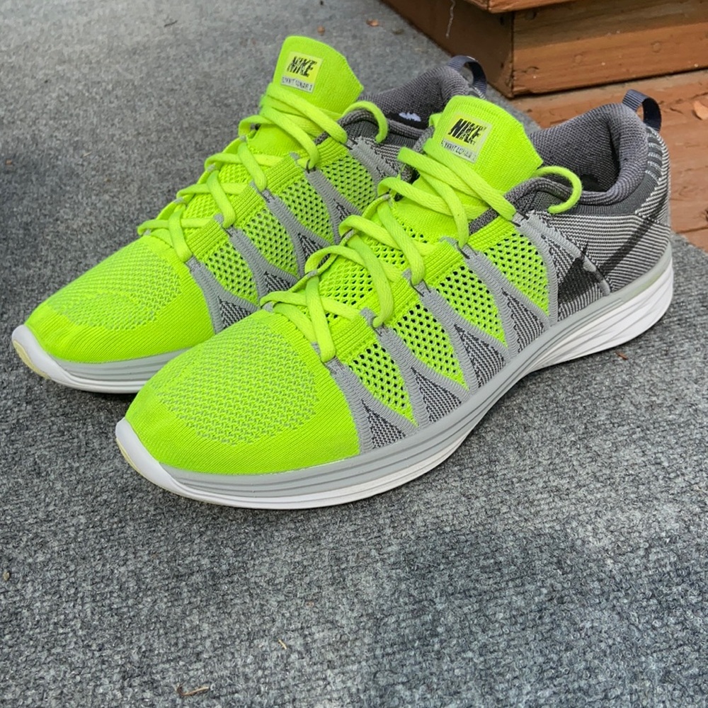 Nike flyknit lunar 2 running shoe size 13